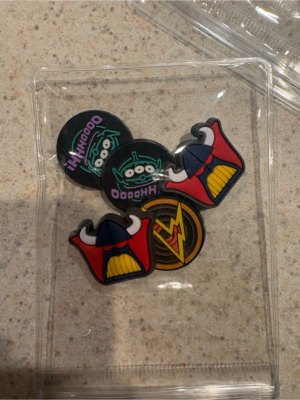 Zurg Toy Story croc charms